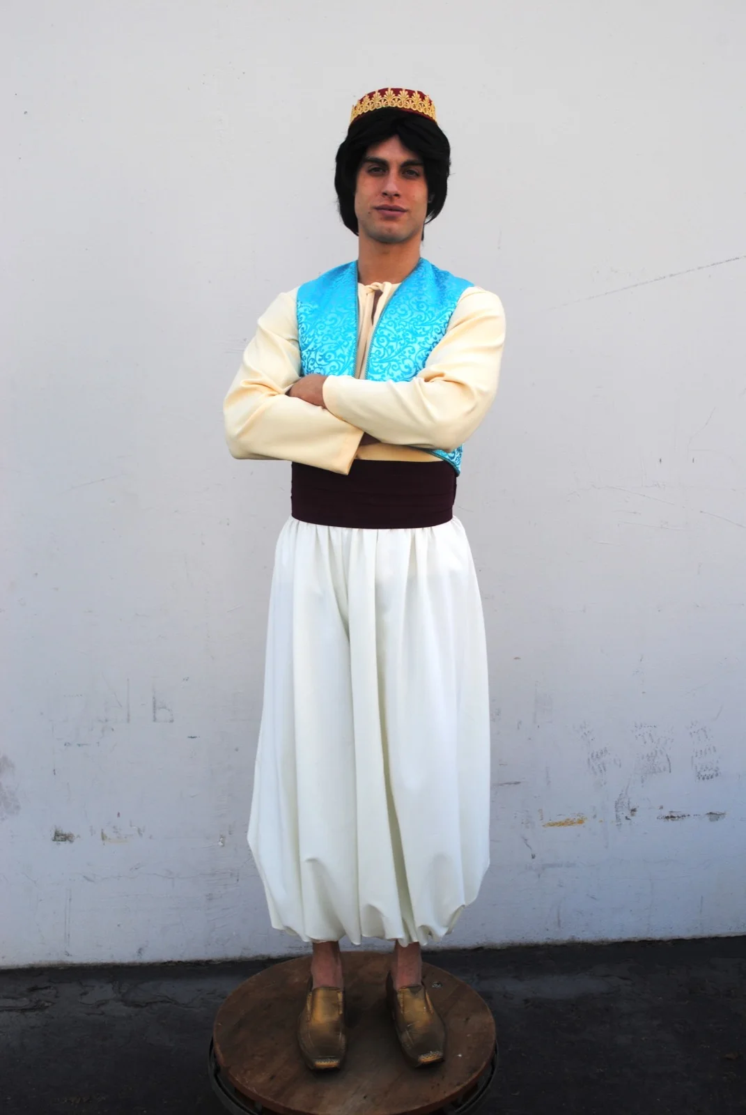Arabian Prince party character in Boston