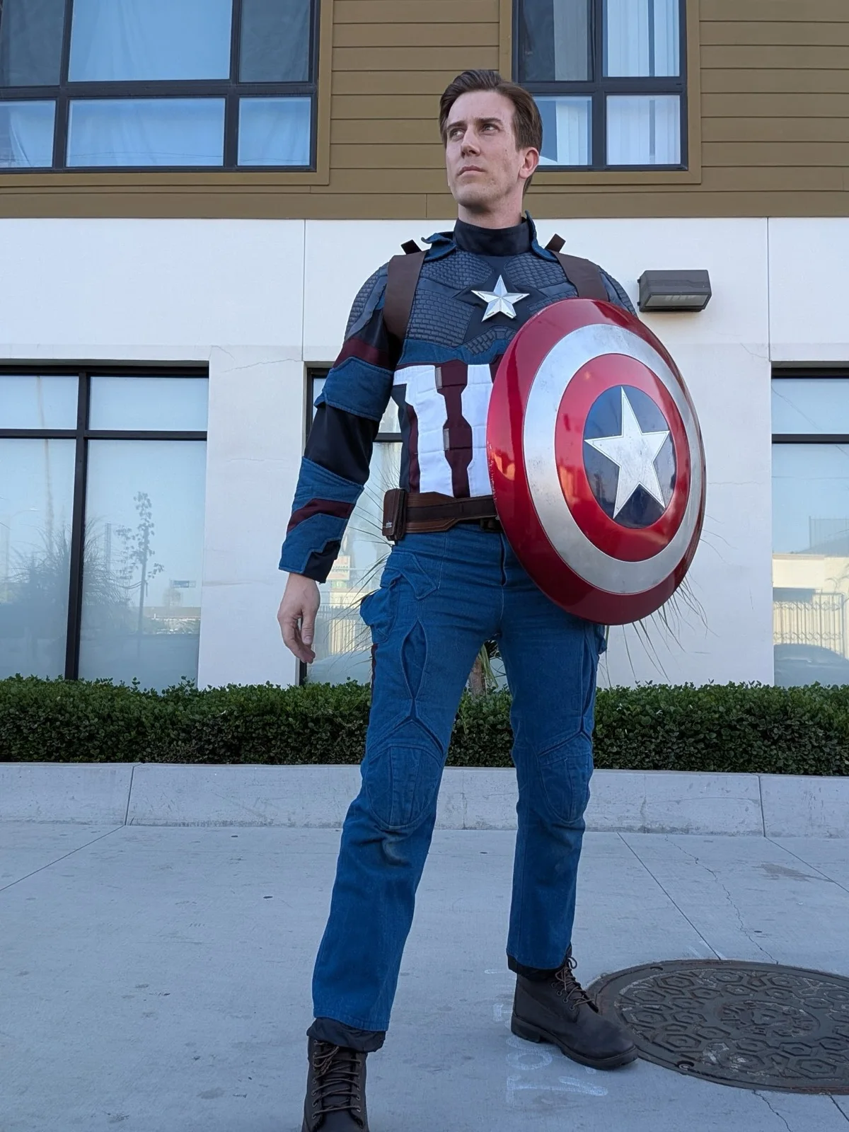American Hero party character in Boston