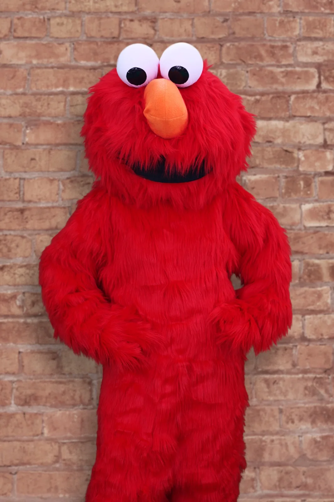 Red Monster party character in Boston