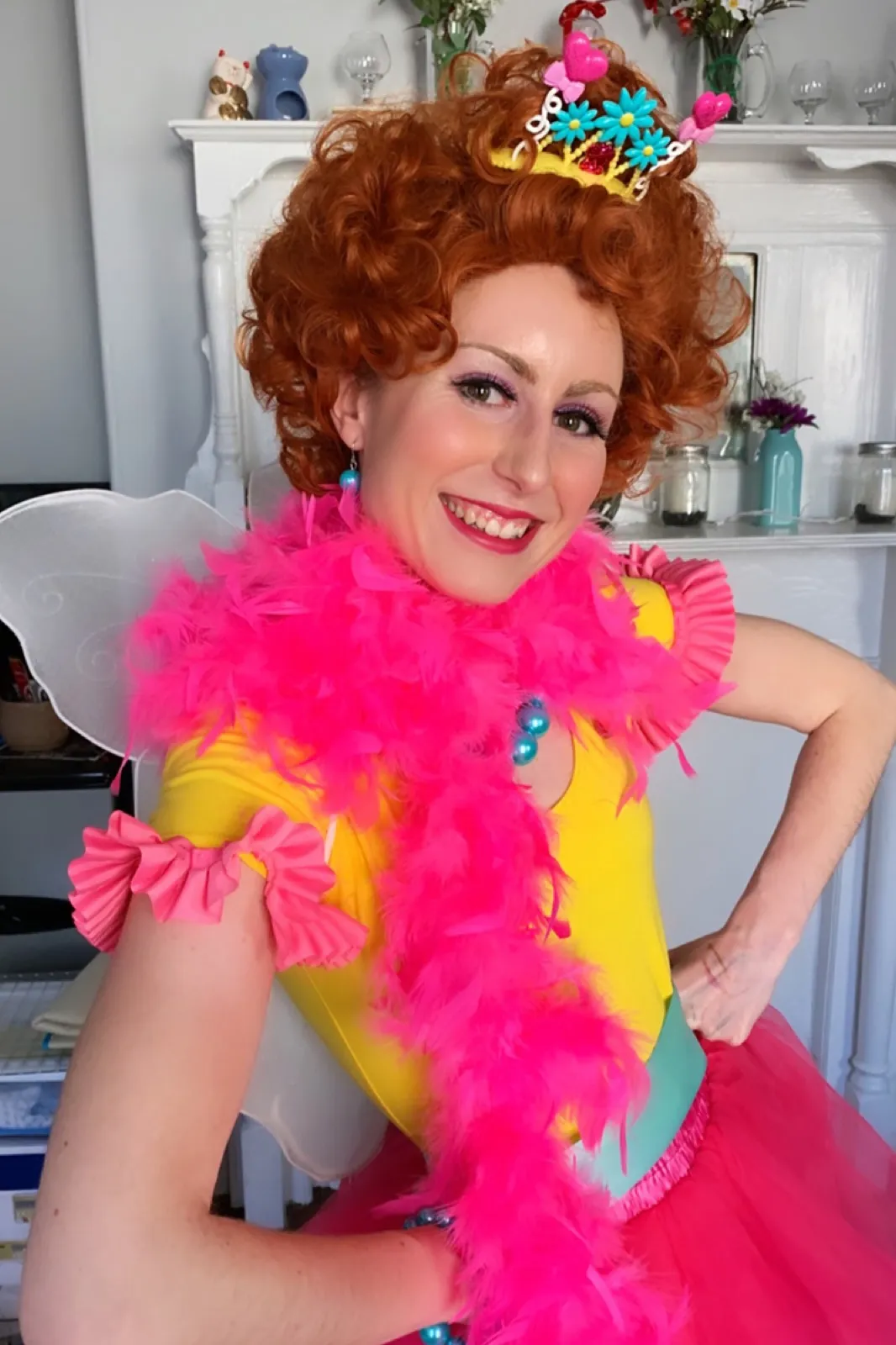 Fancy Girl party character in Boston