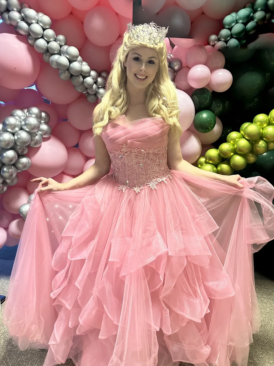 Bubble Witch party character in Boston