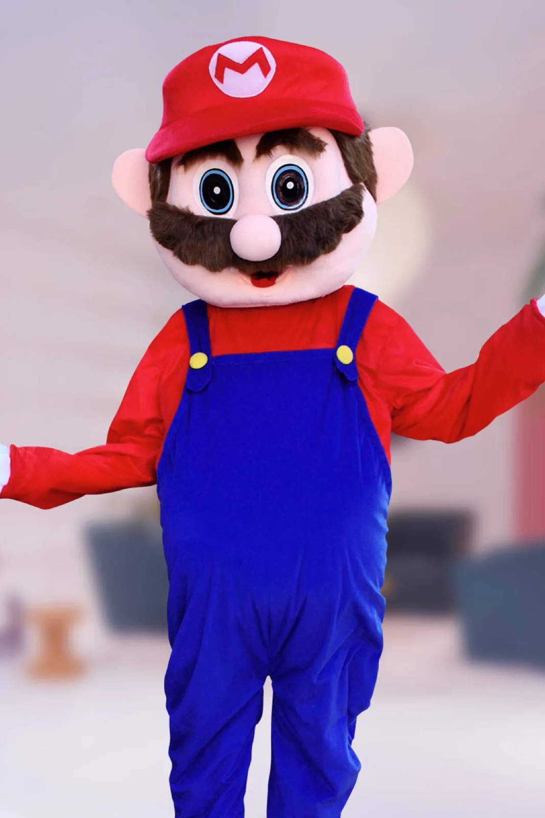 Red Brother party character in Boston