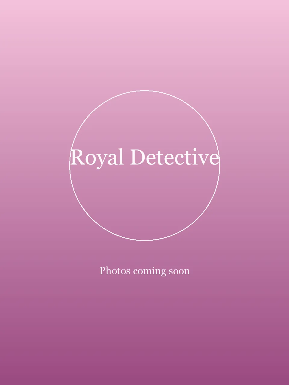 Royal Detective party character in Boston