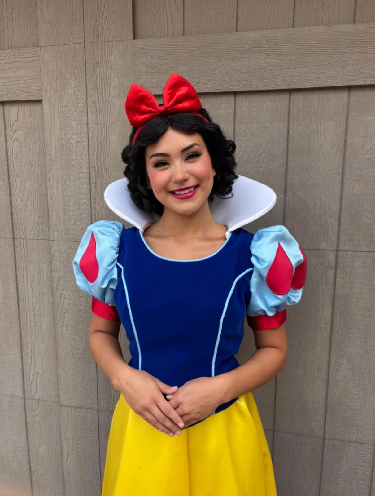 Forest Princess party character in Boston