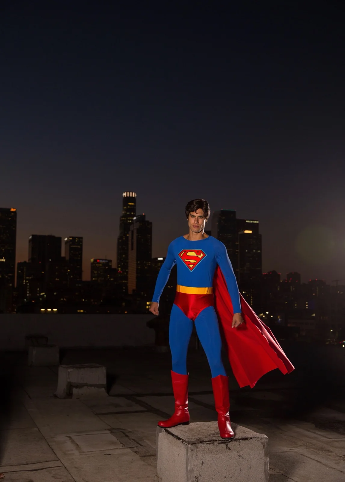 Super Hero party character in Boston