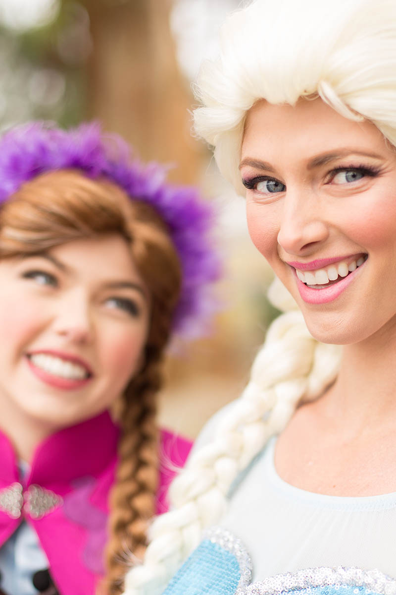 Elsa and anna party character for kids in boston