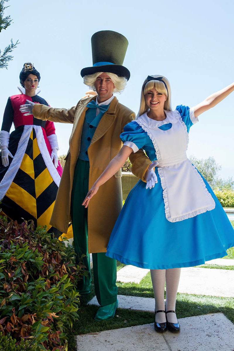 Best alice and mad hatter party character for kids in boston