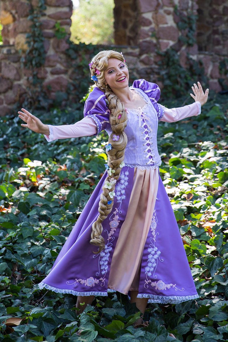 Rapunzel party character for kids in boston