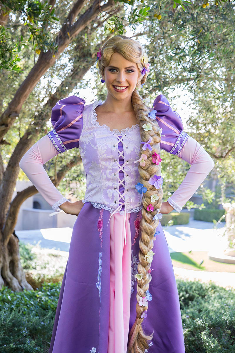Best rapunzel party character for kids in boston